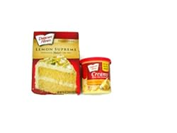 Duncan Hines Lemon Supreme Cake Mix and Frosting
