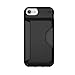 Speck Products Presidio Wallet iPhone SE (2022) Case| iPhone SE (2020)| iPhone 8| iPhone 7, Black/Black