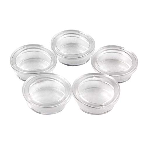 Electrical Buddy Clear White Silicone Waterproof Rocker Switch Protect Cover Round Caps 20PCS
