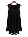 QZUnique Women's Plus Size Elegant Sleeveless Round Neck Tunic Tank Top Hem XL