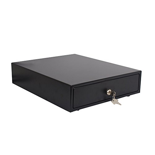 Angel POS Manual Open Portable 12" Point of Sale/POS Cash Drawer Key-Lock Heavy Duty Cash Register w/Bill & Coin Trays, ideal for mobile stand, booth, trade shows etc.