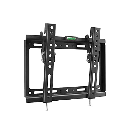 Suptek Tilt TV Wall Mount Bracket for Most 14-42 inch LED, LCD and Plasma TV Mount with Max 200x200mm VESA and 55lbs Loading Capacity, Fits Studs 8