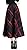 Lutratocro Women's Winter Plaid Swing Woolen High Rise Stylish Long Skirt