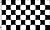 Black and White Checkered 3x5 ft Polyester Flag