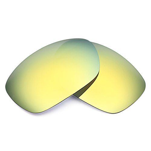 MRY POLARIZED Replacement Lenses for Oakley Ten X Sunglasses - Rich Option Colors (Standard, 24K Gold)