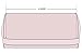 LapGear Original Tablet Pillow Stand - Rose Quartz - Fits Most Tablet Devices - Style No. 35054