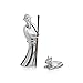 Nambe Miniature Nativity Figurines- Shepherd and Lamb