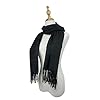 pinziko Pashmina Shawl Wrap for Women and Men Winter Cashmere Scarf Solid Color Pashmina Scarf (12 Colors)