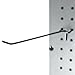 Presa CP40004-50PK Metal Peg Board Shelving Hooks, 8-Inch, 50-Pack