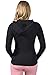Yogalicious Slim Fit Long Sleeve Full Zip Up Hoodie Jacket