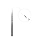 BEYELIAN Eyelash Extension Tweezers, Professional Lash Tweezers for Isolation and Classic Lashes, Stragiht Tip Stainless Steel Tweezers ST-11