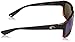 Costa Del Mar Mens Cut Rectangular Sunglasses, Coconut Fade/Grey Blue Mirrored Polarized-580G, 60 mm