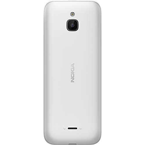 Nokia 6300 4G | Unlocked | Dual SIM | WiFi Hotspot | Social Apps | Google Maps and Assistant | Powder White - Image 2