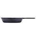 Lodge 9 Inch Cast Iron Pre-Seasoned Skillet – Signature Teardrop Handle - Use in the Oven, on the Stove, on the Grill, or Over a Campfire, Black