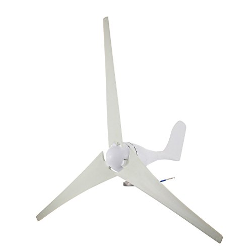7thLake Wind Turbine Generator 400W 3 Blade Wind Driven Generator DC 12V Hybrid Waterproof Charge Controller