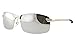 Dreamviva Polarized Mirror Sunglasses Metal Frame Anti-Glare UV400 Protection Full Mirrored Lens Eyewear for Men Silver Lens
