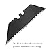 Utility Knife Blade Thick Anti-rust Black Blades with Dispenser for Utility Knife/Box Cutter Standard Replacement Blades 40-pack