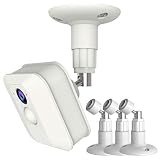 3Pack Blink XT Wall Mount,360 Degree Protective Adjustable Indoor Outdoor Mount for Blink XT Home Security (3White)