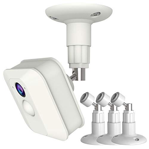 3Pack Blink XT Wall Mount,360 Degree Protective Adjustable Indoor Outdoor Mount for Blink XT Home Security (3White)