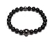 ZENGER Jewelry Punk Skull Beaded Bracelet