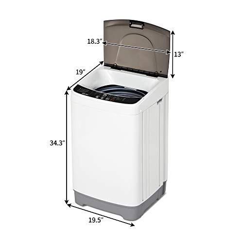 FullAutomatic PortabLe Washing Machine, Compact Top Load Washer