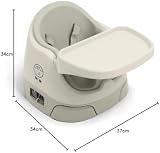 Mamas & Papas Baby Bug Booster Seat for Dining with Tray Clay view 9