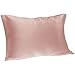 Spasilk Satin Pillowcase for Hair and Face, Satin Pillowcase, Queen Size 2-Pack- Blush Pillowcase