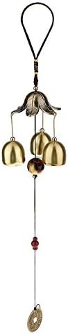Bells Wind Chime Feng Shui Garden Hanging Decor Suitable For Home Decoration. Meaning Access To Love, Safe, Healthy And Smooth