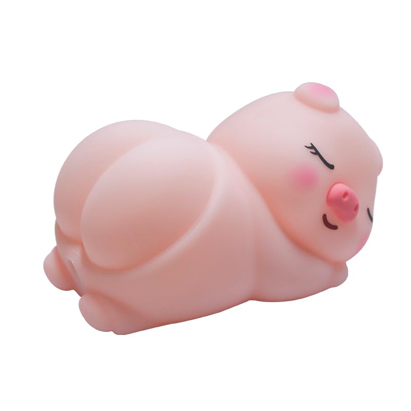 SHYOSUCCE Night Light Kids,Touch Control Silicone Kid Night lamp, LED Baby Kawai Nursery Light with USB Charging,Gift for Kids, Baby, Bedroom Decoration (Pink)