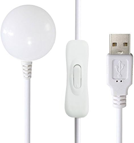 Backey Mini USB Night Light, Magnetic Mini LED Desk Light Super Bright Working Light,Camping Light, Camp Light, Dormitory Light, Children Bed Lamp Light