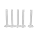 uxcell 10mL Laboratory Liquid Volume Measuring Graduated Cylinder Clear 5pcs