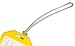 Specialist ID 10 Pack - 6 Inch Premium Clear Plastic Luggage Tag Holder Worm Loops for Bag Tags - Strong, Flexible Plastic Strap Elastic Loops for Hang Tags on Backpacks and Suitcases