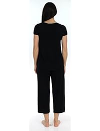 bSoft Juego de pijama de bambú para dormir de dama Capri Pyjama PJ