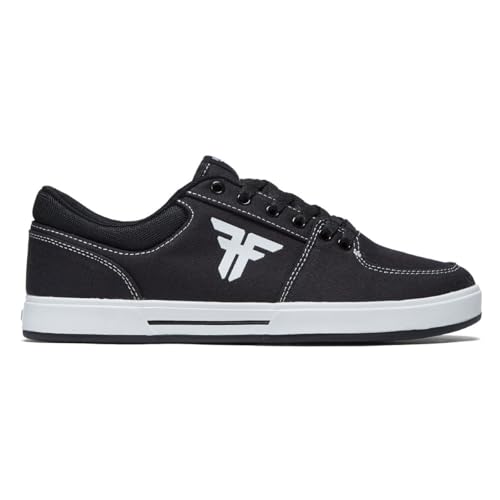 Fallen Patriot Shoes - Black/White Vegan - 9.0