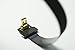 Short soft cord slimmicro 90 degree FPV FFC Flat Slim Thin HDMI Cable Micro HDMI 90 degree to Standard Full Normal HDMI for Gopro Sony A7RII A7SII A9 A6500 A6300（REVERSE SOCKET OF A6000）Black 20CM