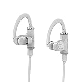 Ecandy Bluetooth 4.0 Earphone with Clear Voice Portable Wireless Stereo Outdoor Sports/Running &Gym/Hiking/Exercise Bluetooth Earbuds Headphones Headsets w/Microphone for iPhone 6 5S 5C 5 4S 4, iPods,HTC One,One mini, One mini 2,iPad Mini, Samsung Galaxy Note 3, Note 2, S5 S4, S3, S2,LG Optimus,LG G3,G2,MOTO X,Most Android Smart Phones and Tablets and other Bluetooth-enabled Devices (White)