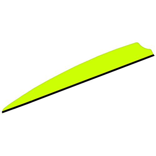 Fusion X-ll Arrow Vanes 4.0" Yellow Color Pkg/50