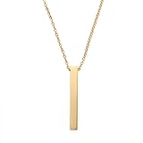Todu Stainless Steel Couple Necklace for Men and