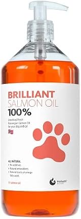 Hofseth Biocare Brilliant Salmon Oil for Pets 1 Litre Pure Omega 3 6 9 view 4
