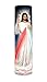 Jesus, I Trust in You, Divine Mercy, LED Flameless Devotion Prayer Candle, Religious Gift, 6 Hour Timer for More Hours of Enjoyment and Devotion!