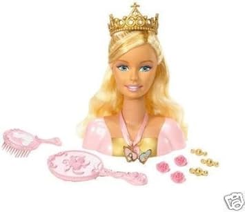 mattel barbie styling head