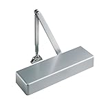 Norton Door Controls 7500DA x 689 7500 Series Door Closer, Cast Aluminum Body, Adjustable Size 1-6, Delayed Action with Full Cover, Aluminum Finish