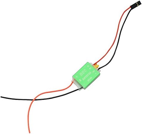 YoCoo 12V/5V BEC Free Switch 2A Output Micro BEC for Helicopter Mini Quadcopter Airplane Receiver Servo Power Supply Module (green)