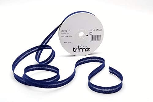 Cotton Bias Binding 25/5/5mm Colour Navy 34