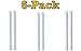 3 Pack of 2 Pentel Refill Erasers for Clic Eraser, Contains 6 Erasers (ZER-2)