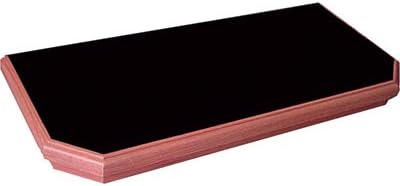 ProCom Black Granite with Oak Trim Hearth Pad for Vent-Free Stoves, Model# TQ30BROGB