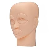 Practice Makeup Skin,Vovotrade Semi Permanent Makeup Tattoo Eye Lip 3D Practice Skin Mannequin Head Training