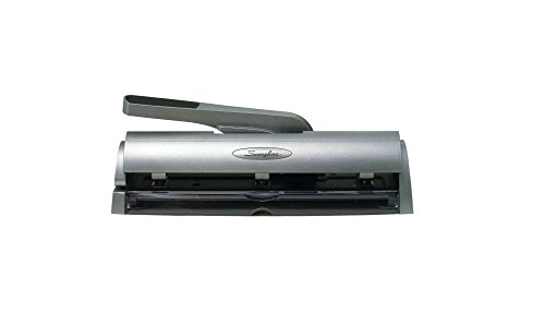 Swingline Optima Adjustable Desktop 2-3 Hole Punch, 9/32 Inch Hole Size, 25 Sheet Capacity, Black (A7074132)