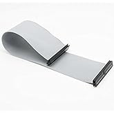 2.5 IDE 44-Pin Laptop HDD Female to Female Cable F-F Flat Ribbon 20cm(8inch)