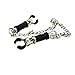 Demarkt Nipple Clamp Silicone-Covered Head Breast Clip Restraint Set Bondage Kit Stainless Steel Romance BDSM Flirting Sex Toy Sensuality Products